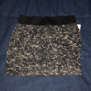 Forever 21 stretch tie-dyed miniskirt